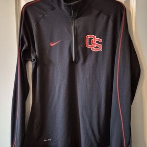 Nike OSU Beavers Black Quarter Zip